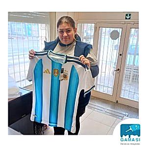 ganadora camiseta argentina 2